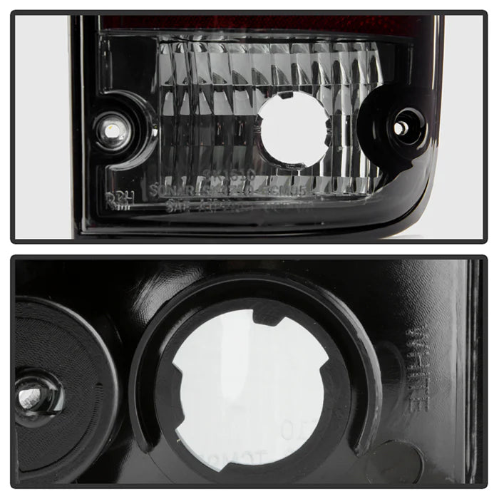 Spyder Smoke LED Tail Lights for Tacoma (2001-2004)