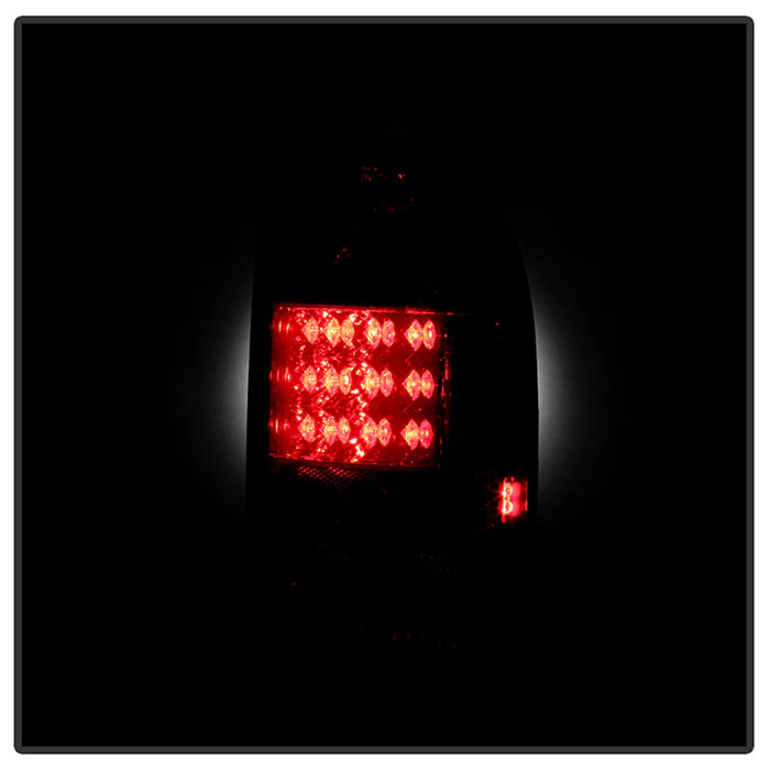 Spyder Smoke LED Tail Lights for Tacoma (2001-2004)