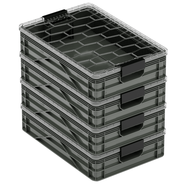 SidioCrate Quarter Crate 4 Pack