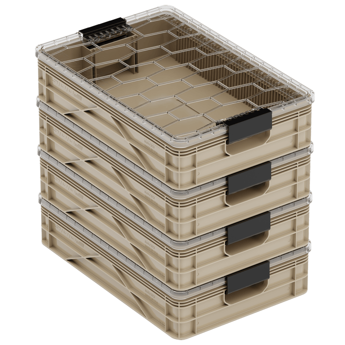 SidioCrate Quarter Crate 4 Pack