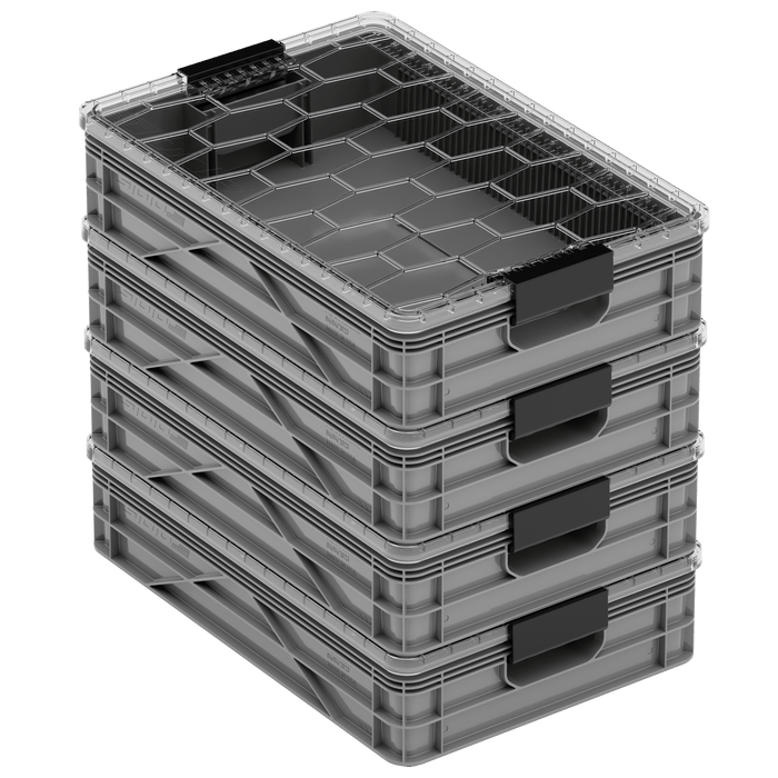 SidioCrate Quarter Crate 4 Pack
