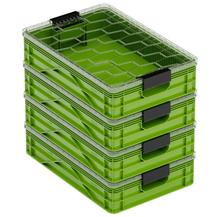 SidioCrate Quarter Crate 4 Pack