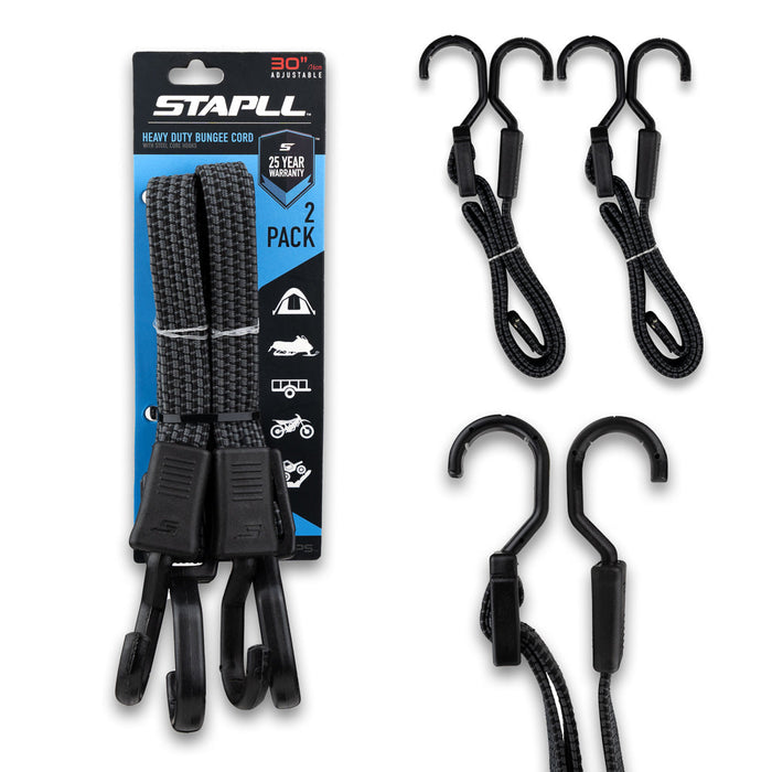 STAPLL HD Adjustable Bungee Cord Set (2-Pack)