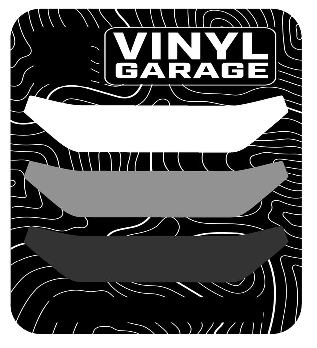 Vinyl Garage Grille Accent Strips For Tacoma (2024-Current)