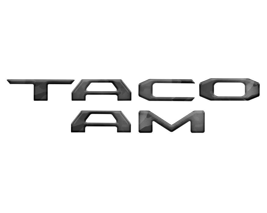 Tufskinz Tailgate Letter Inserts For Tacoma (2016-2023)