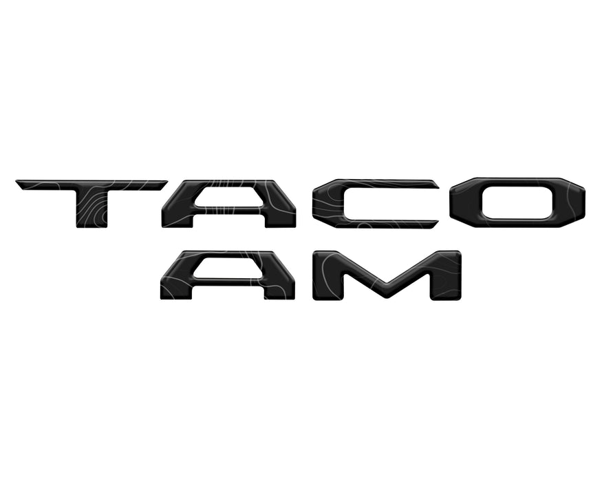 Tufskinz Tailgate Letter Inserts For Tacoma (2016-2023)