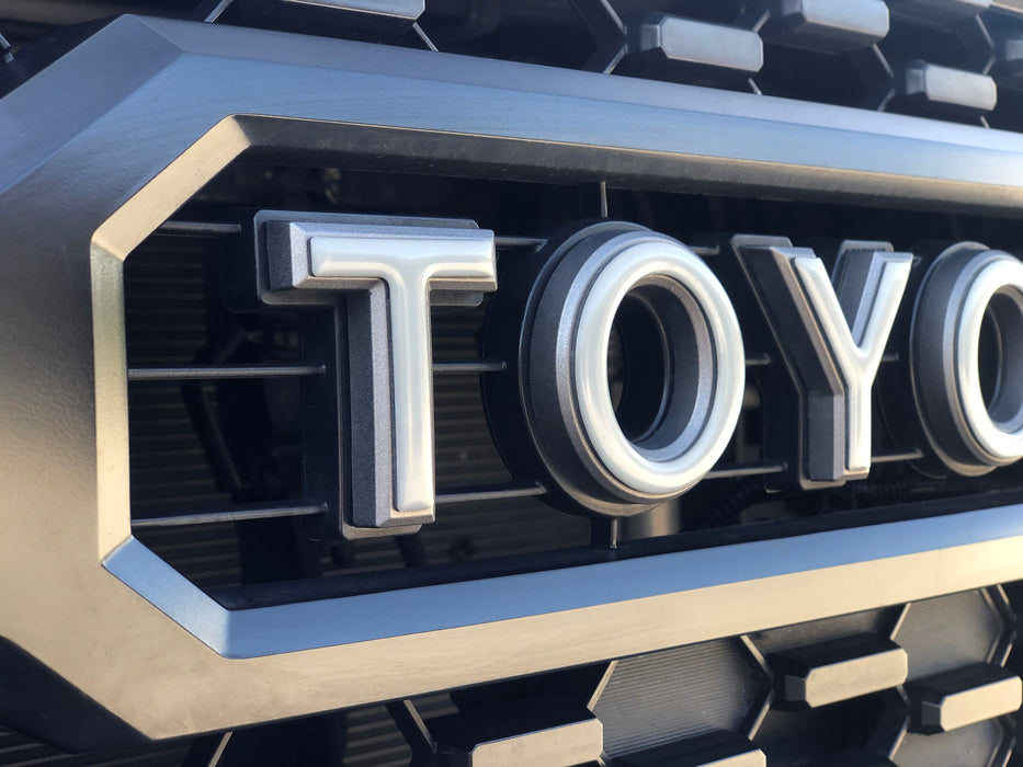 Tufskinz Grille Letter Overlays For Tacoma (2016-Current)