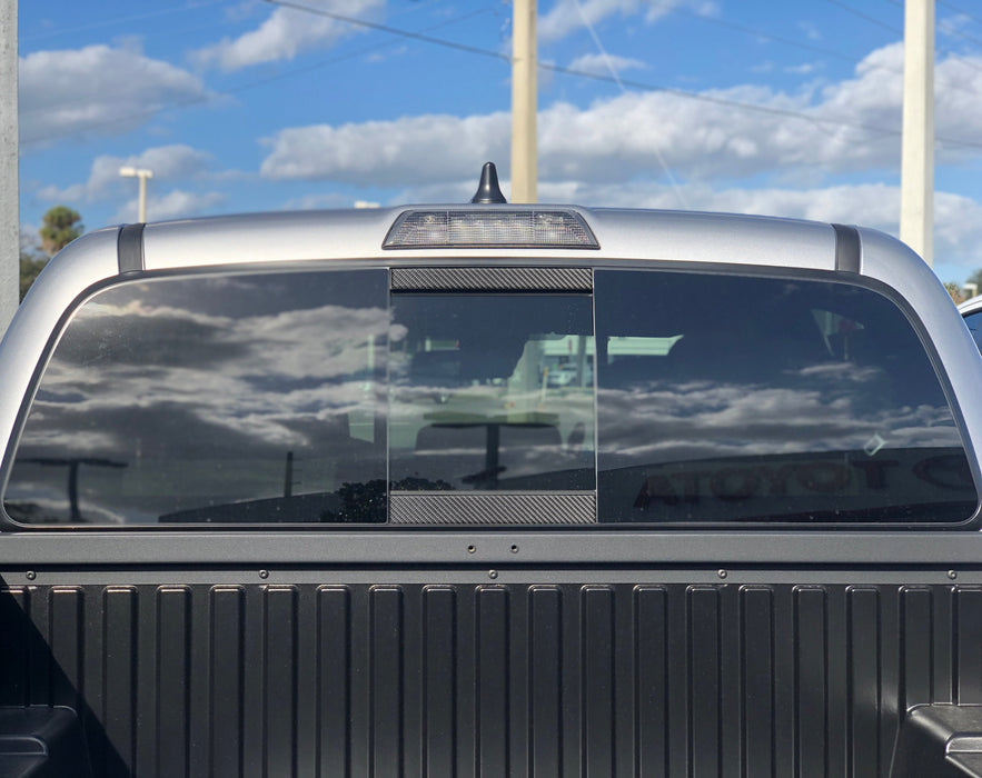 Tufskinz Rear Power Sliding Window Accent Overlays For Tacoma (2016-2023)