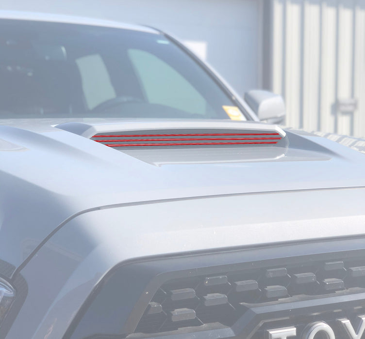 Tufskinz Inner Hood Scoop Line Accents For Tacoma (2016-2023)