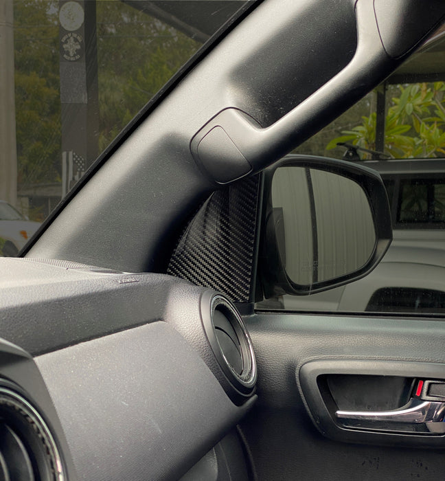 Tufskinz Interior A Pillar Accent Overlays For Tacoma (2016-2023)