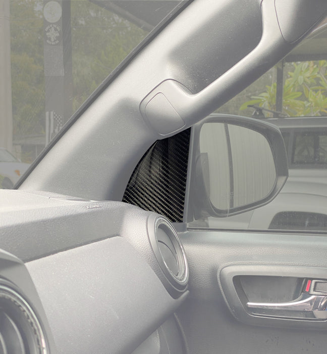 Tufskinz Interior A Pillar Accent Overlays For Tacoma (2016-2023)