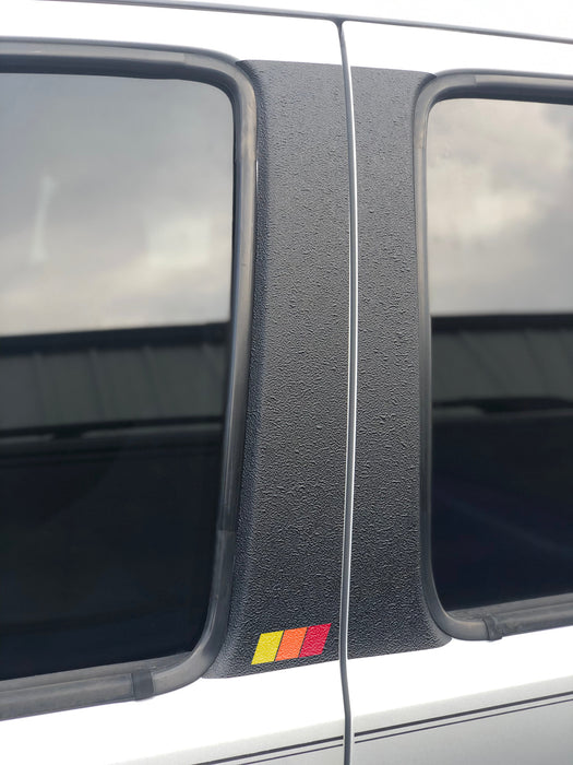 Tufskinz Textured Door Pillar Protection Overlays For Tacoma (2005-2015)