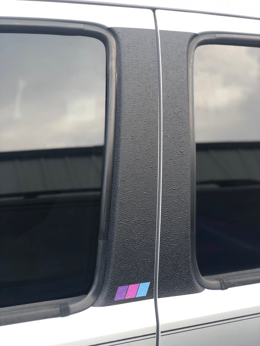 Tufskinz Textured Door Pillar Protection Overlays For Tacoma (2005-2015)