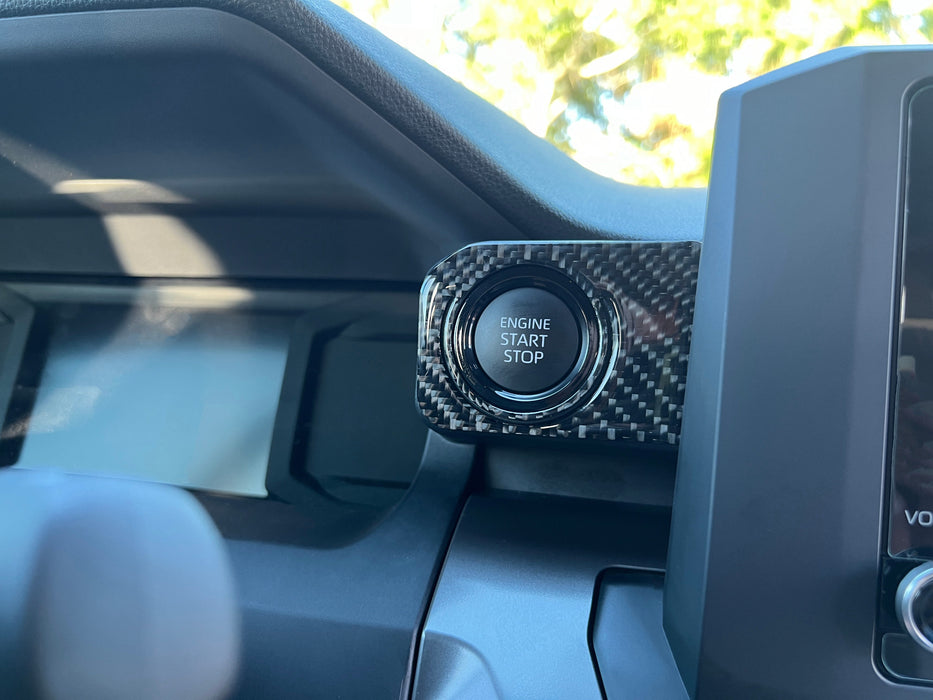 Tufskinz Push-To-Start Button Accent Trim For Tacoma (2024-Current)