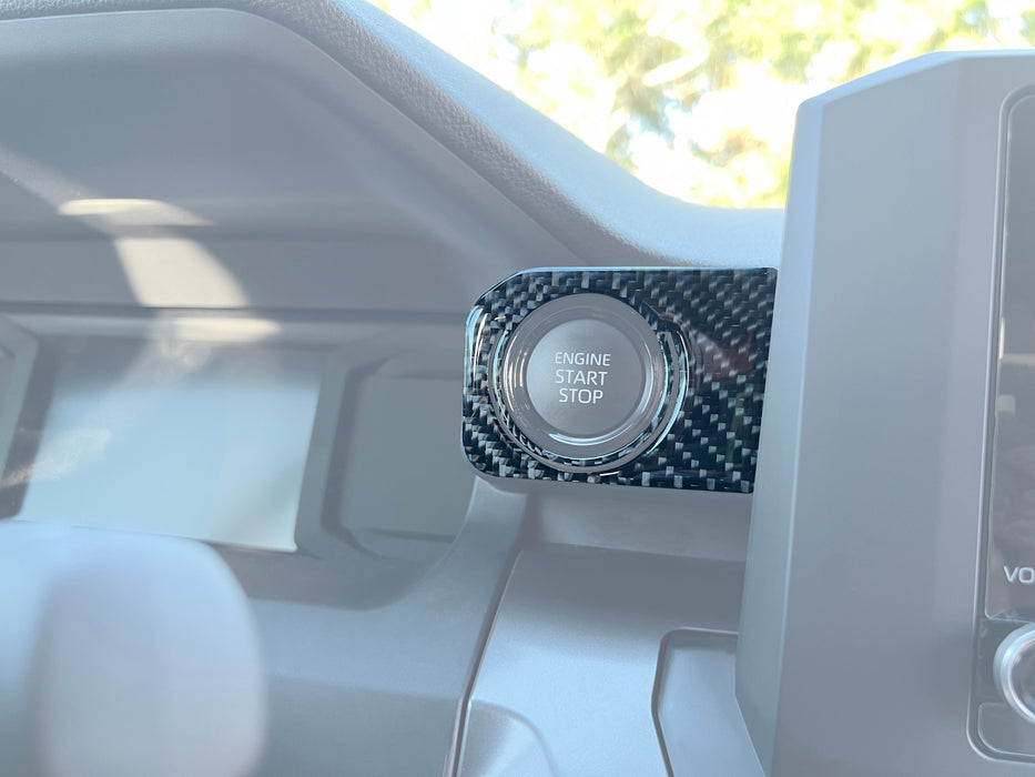 Tufskinz Push-To-Start Button Accent Trim For Tacoma (2024-Current)
