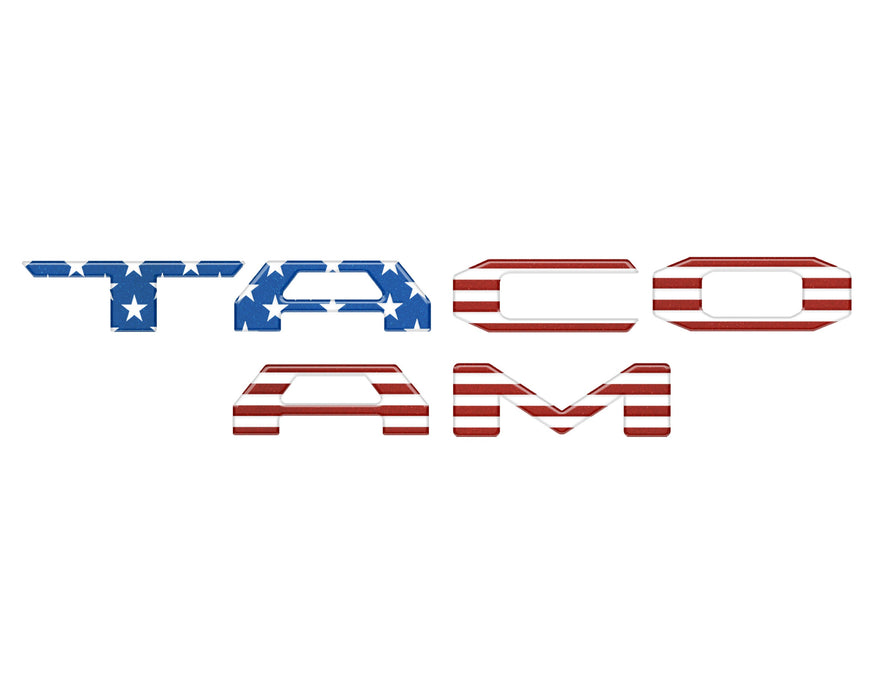 Tufskinz Tailgate Letter Inserts For Tacoma (2024-Current)