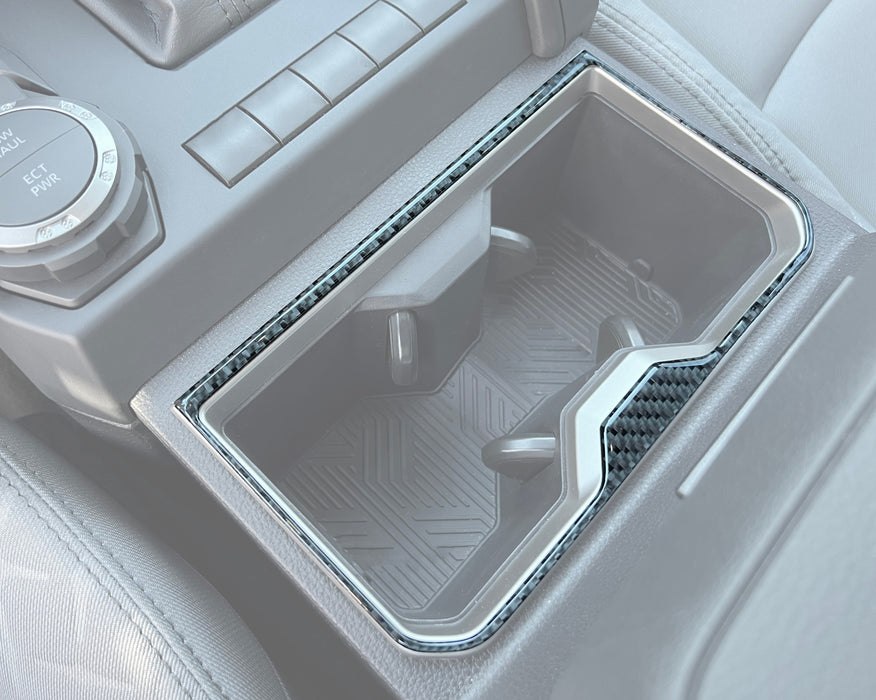 Tufskinz Front Cupholder Accent Trim For Tacoma (2024-Current)