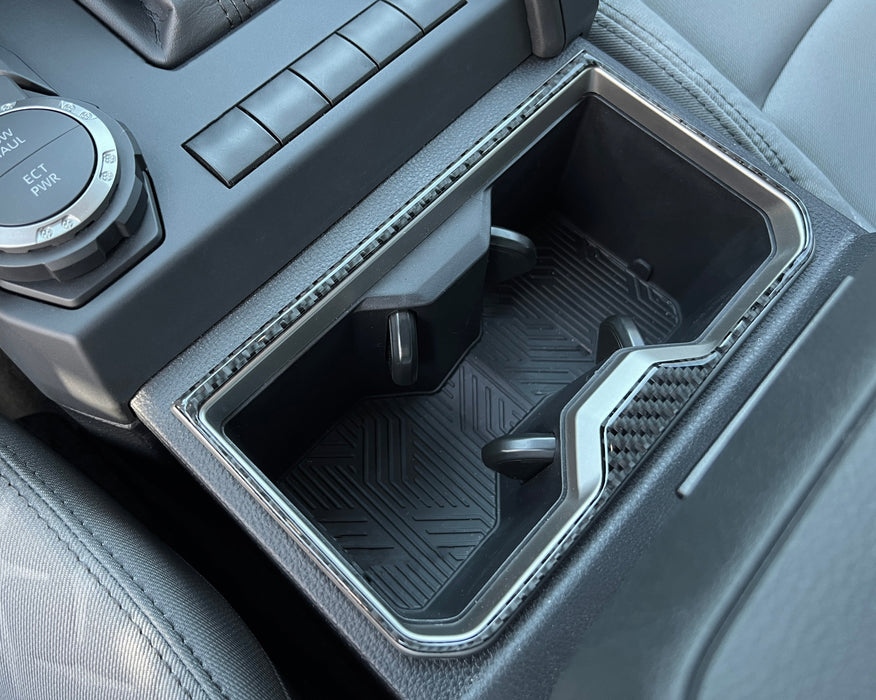 Tufskinz Front Cupholder Accent Trim For Tacoma (2024-Current)