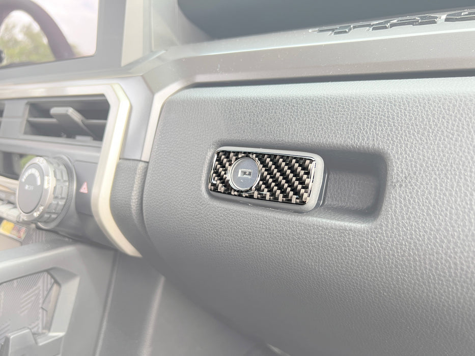 Tufskinz Glovebox Latch Accent Trim For Tacoma (2024-Current)