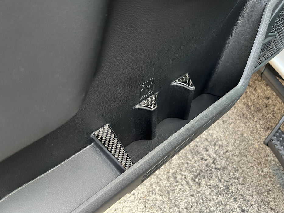 Tufskinz Front Side Door Cupholder Accent Trim For Tacoma (2024-Current)