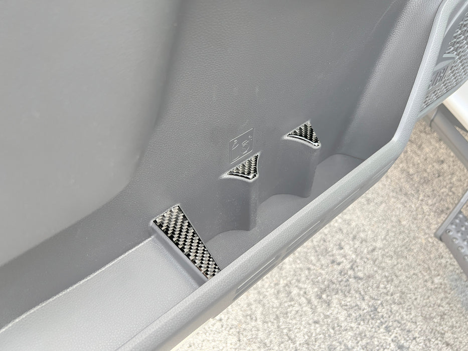 Tufskinz Front Side Door Cupholder Accent Trim For Tacoma (2024-Current)