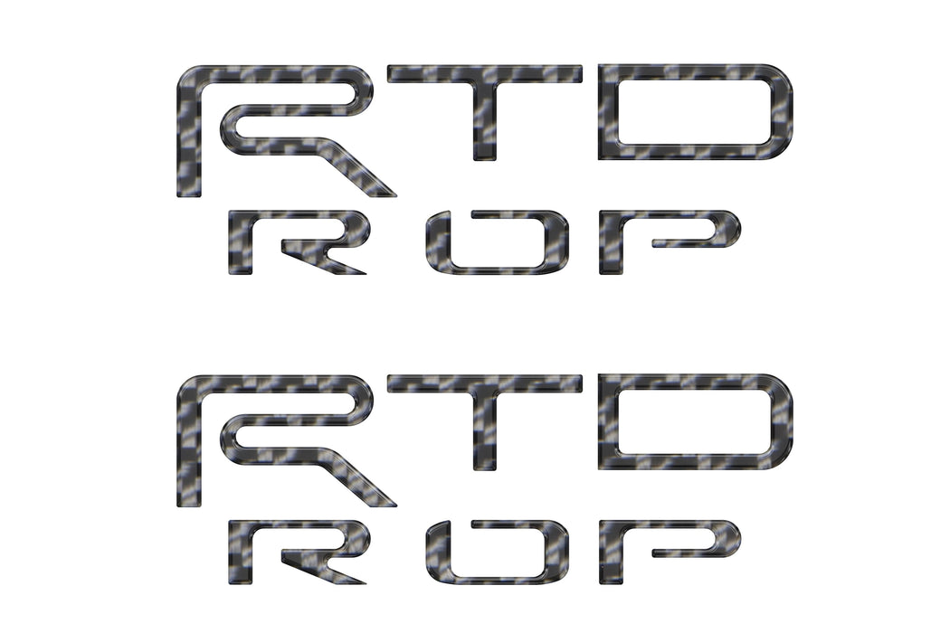 Tufskinz Hood Louver Letter Overlays For Tacoma (2024-Current)