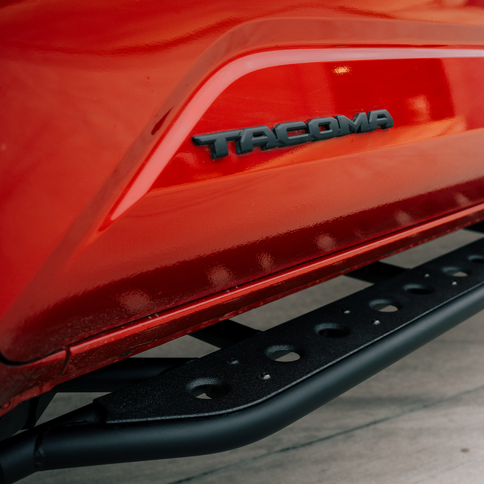 Cali Raised Step Edition Rock Sliders For Tacoma (2024-Current)
