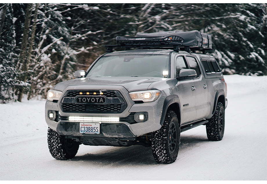 Cali Raised Trail Edition Bolt-On Rock Sliders For Tacoma (2005-2023)