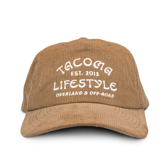Tacoma Lifestyle Tan Corduroy Hat