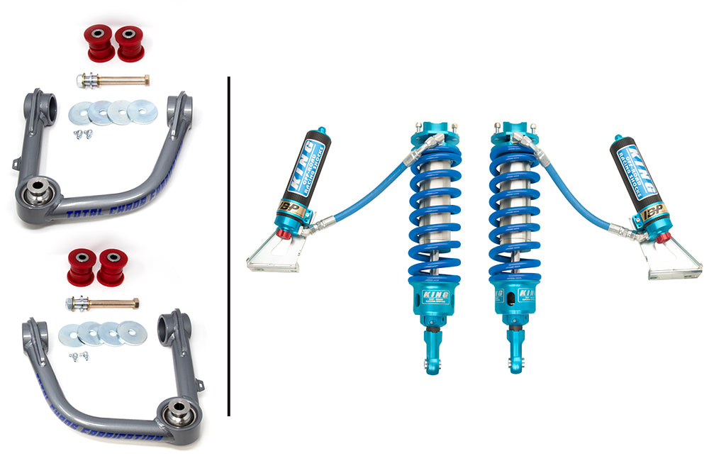 Total Chaos Lift Kit W/Front 3.0" Adjustable King Shocks for Tacoma (2005-2023)