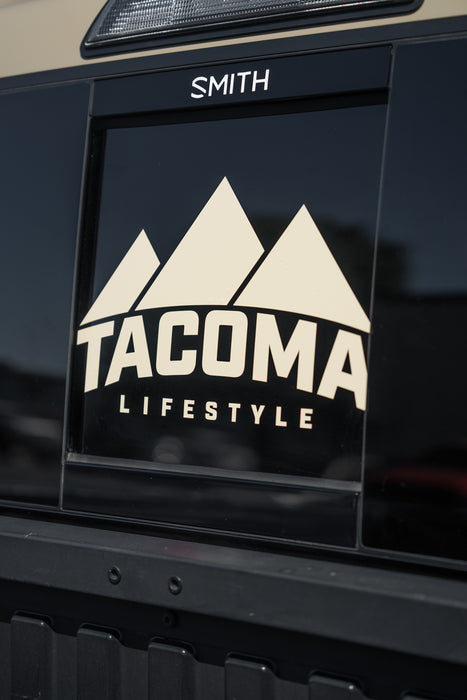 Tacoma Lifestyle Rear Window Decal