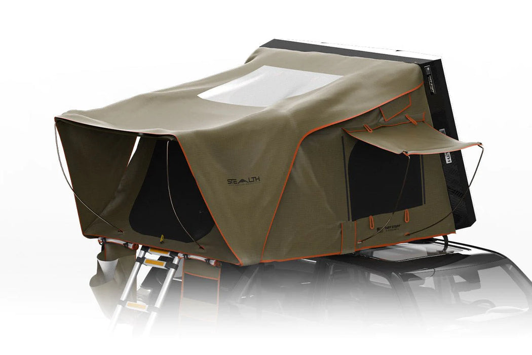 open top tent Tuff Stuff Stealth Aluminum Side Open Tent — Tacoma Lifestyle