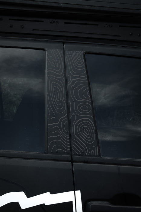 Vinyl Garage Topo B Pillar Decals For Tacoma (2024-Current)