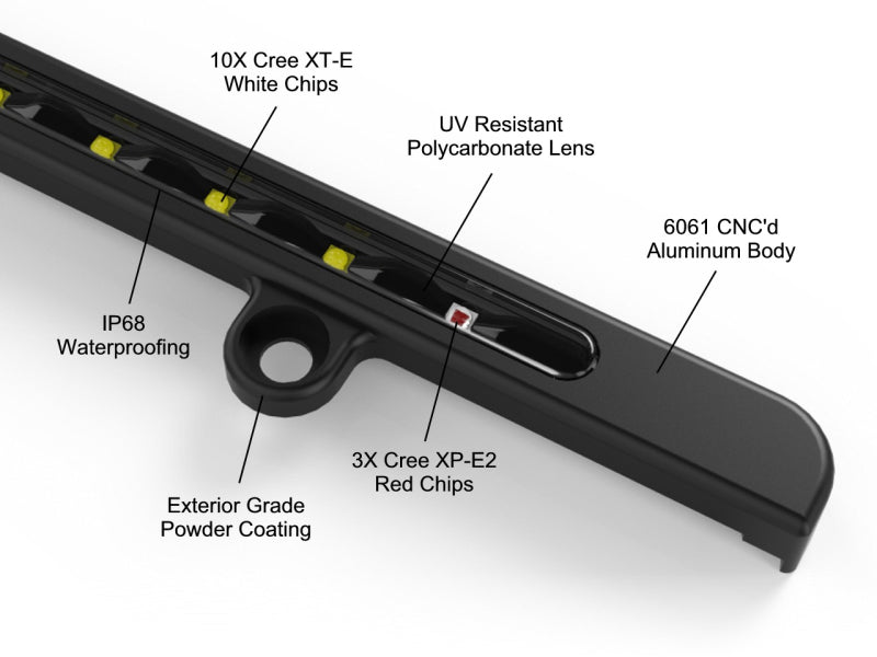 V Leds Reverse Light Vleds Lpx Reverse Light Bar Kit For Tacoma (2016-2023) — Tacoma Lifestyle