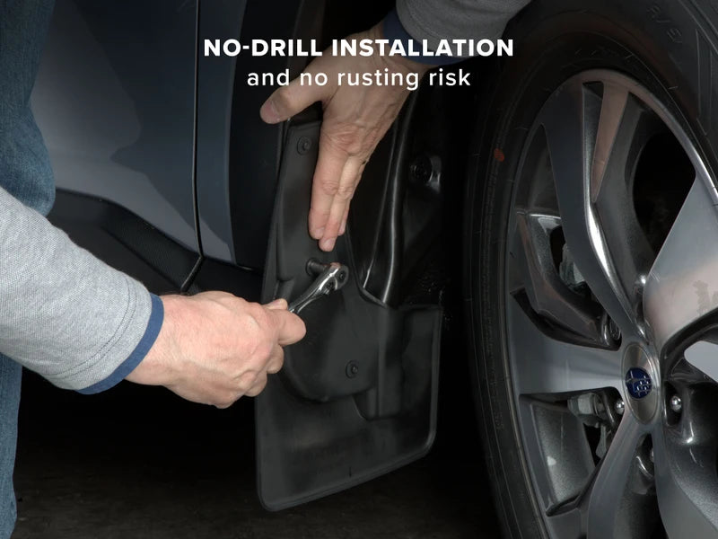 WeatherTech No Drill Mudflaps For Tacoma (2005-2015)