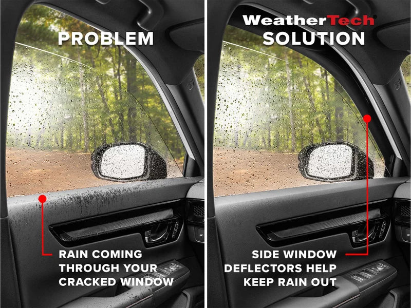 WeatherTech Side Window Deflectors For Tacoma (2024-Current)