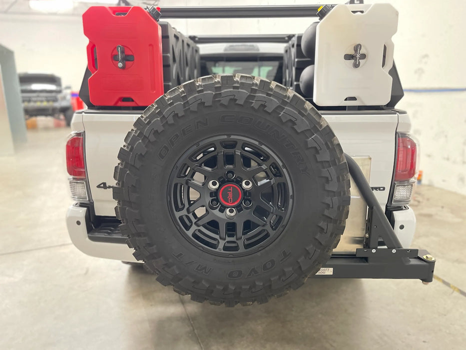 Modular Tyre Rack Westcott Designs Universal Modular Spare Tire Carrier Rack — Tacoma ...