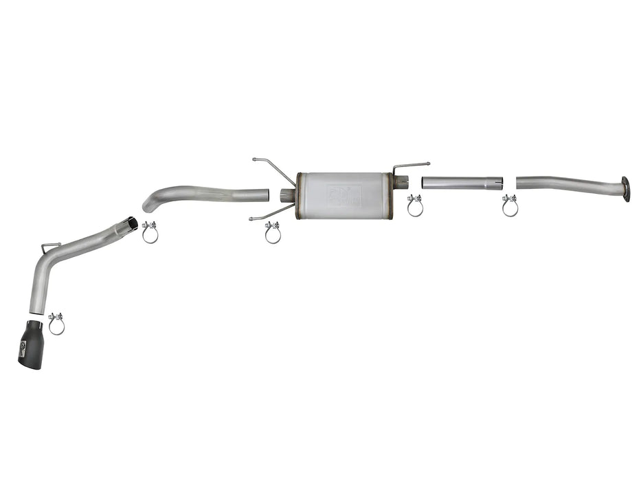aFe MACH Force-Xp 2-1/2 IN to 3 IN Stainless Steel Cat-Back Exhaust System For Tacoma (2016-2023)