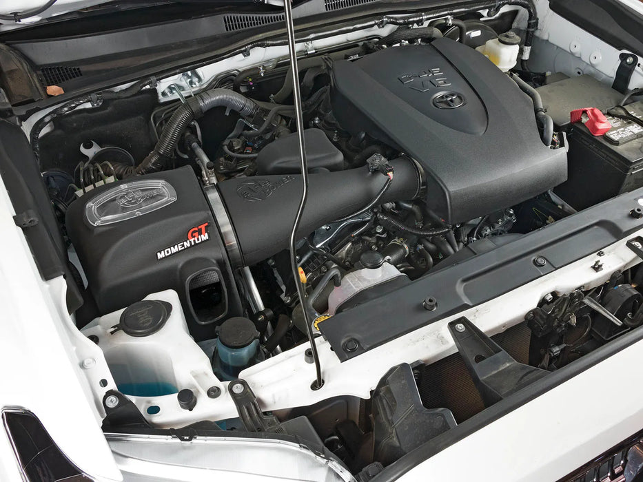aFe Momentum GT Cold Air Intake System w/Pro Dry S Filter Media For Tacoma (2016-2023)