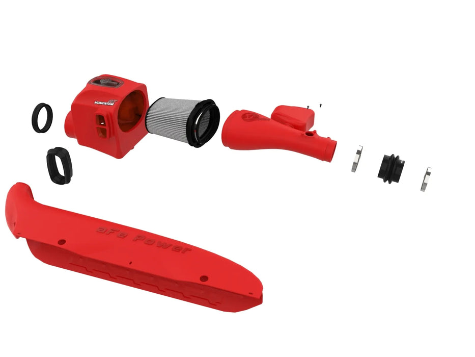 aFe Momentum GT Red Edition Cold Air Intake System w/ Pro DRY S Filter For Tacoma (2016-2023)