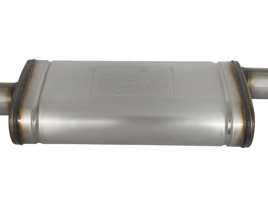 aFe ROCK BASHER 2-1/2 IN 409 Stainless Steel Cat-Back Exhaust System For Tacoma (2016-2023)
