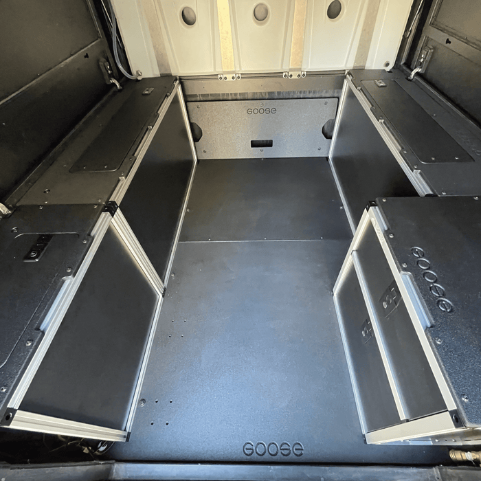Goose Gear Alu-Cab Canopy Camper V2 Bed Plate System 5' Bed For Tacoma (2005-2023)