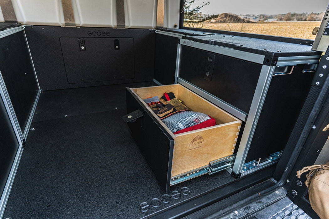 Goose Gear Alu-Cab Rear Double Drawer Module 6' Bed V2 For Tacoma (2005-2023)