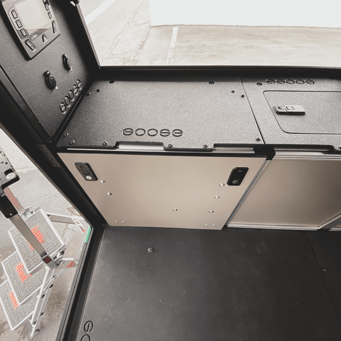 Goose Gear Alu-Cab Canopy Camper V2 Rear Power 6' Bed For Tacoma (2005-2023)