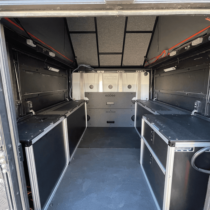 Goose Gear Alu-Cab Canopy Camper V2 Rear Utility For Tacoma (2005-2023)