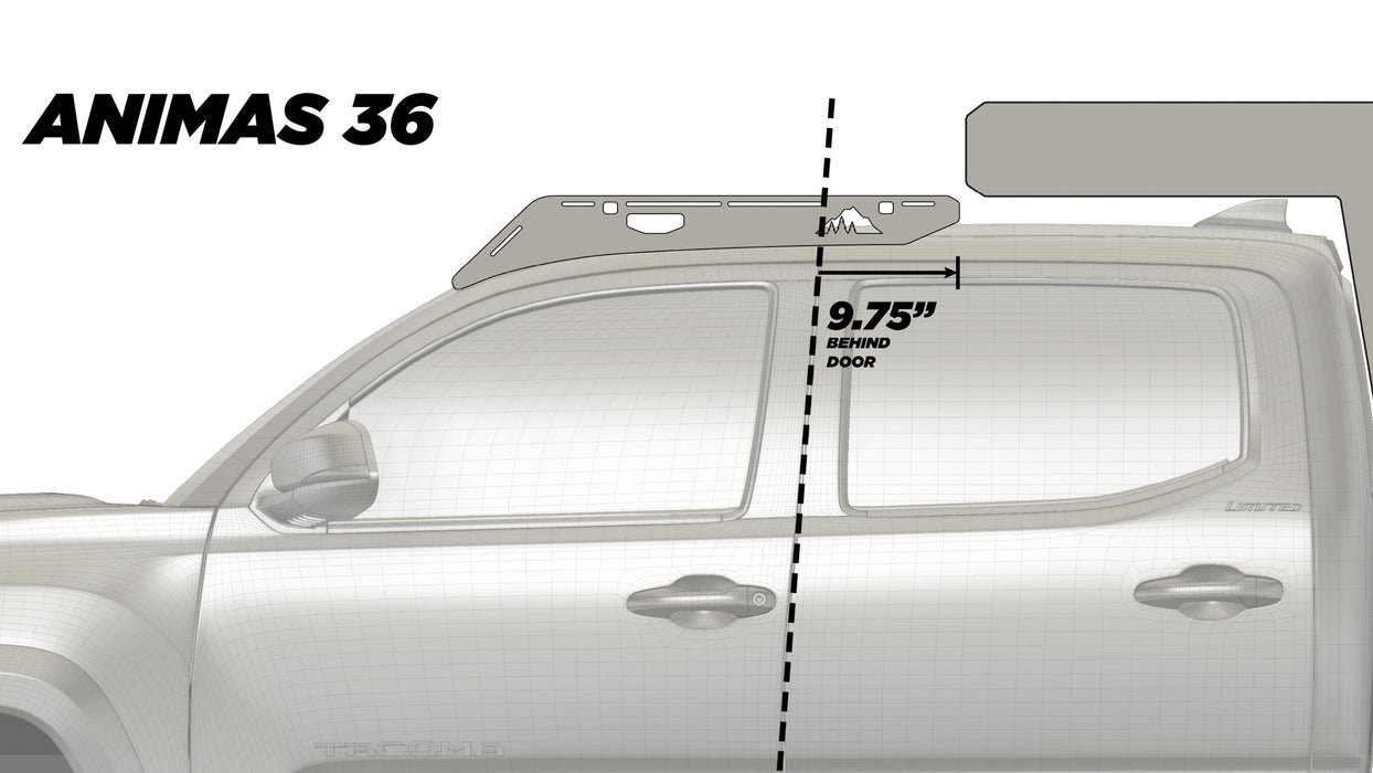 Sherpa Animas Camper Roof Rack For Tacoma (2005-2023)