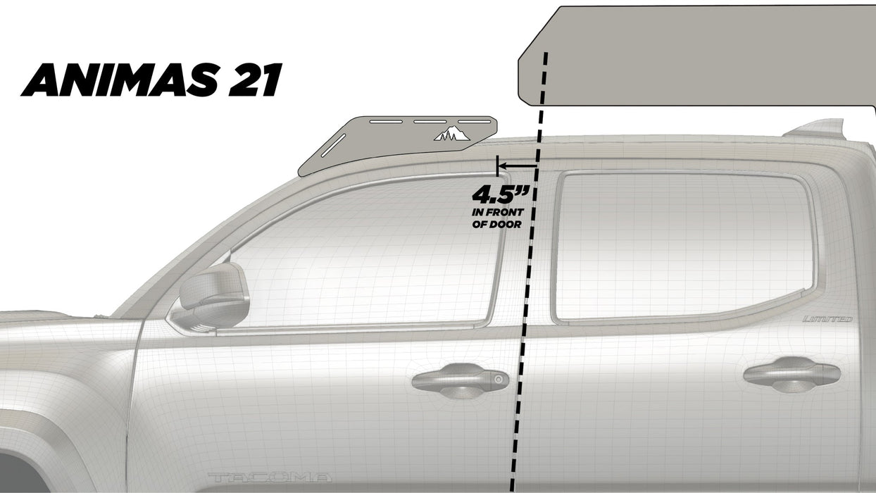 Sherpa Animas Camper Roof Rack For Tacoma (2005-2023)