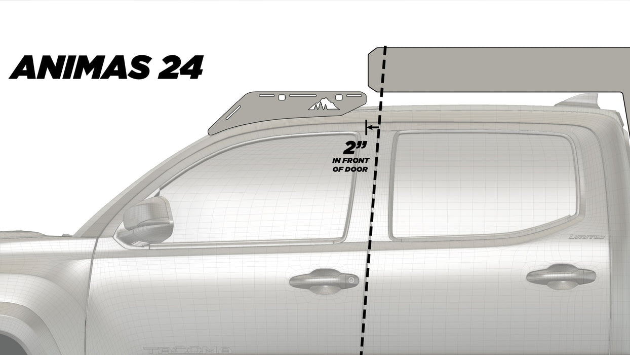 Sherpa Animas Camper Roof Rack For Tacoma (2005-2023)