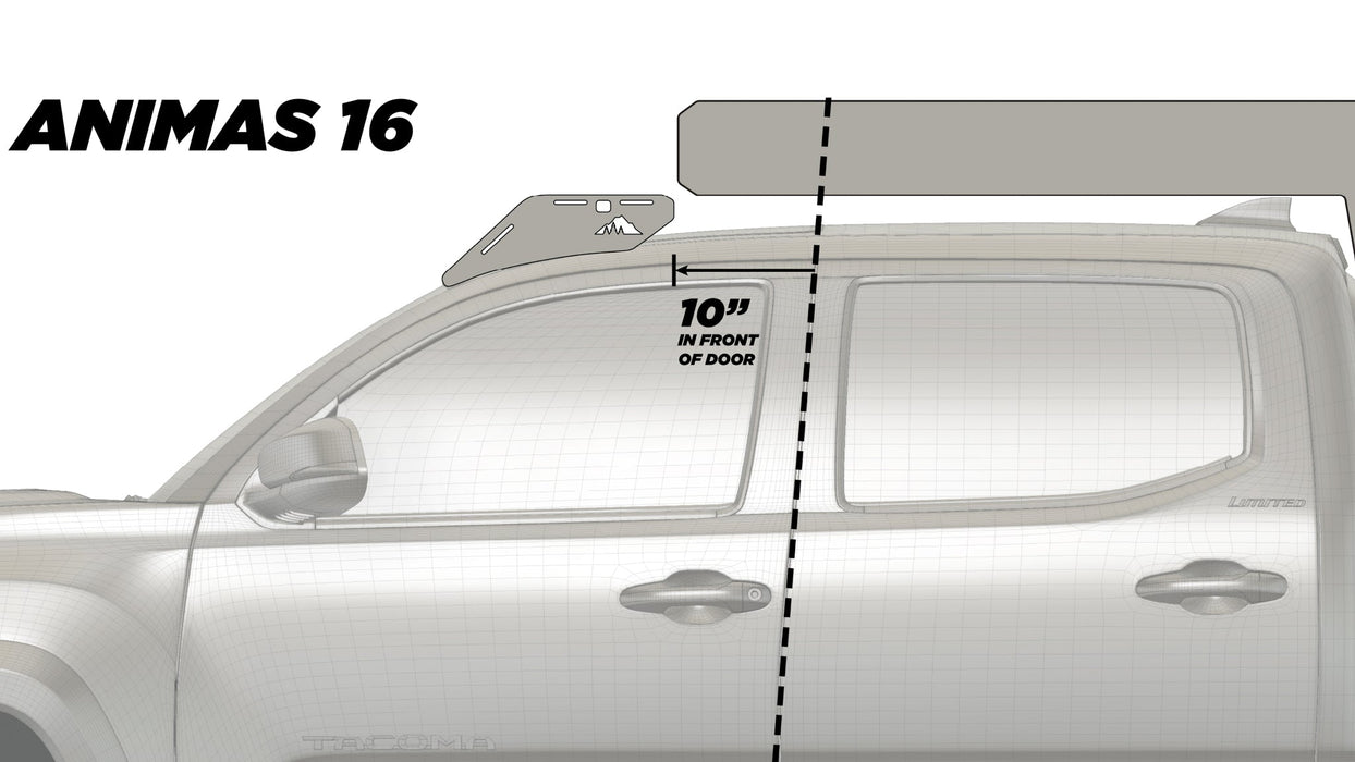 Sherpa Animas Camper Roof Rack For Tacoma (2005-2023)