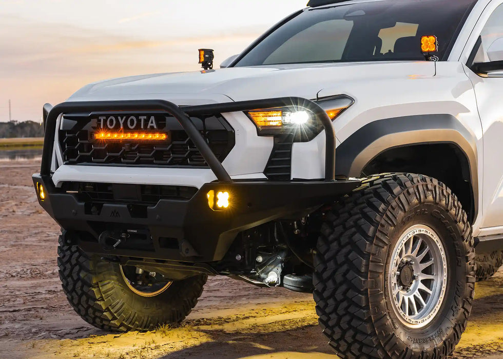 Backwoods Hi-Lite Overland Front Bumper W/ Bull Bar For Tacoma (2024-Current)